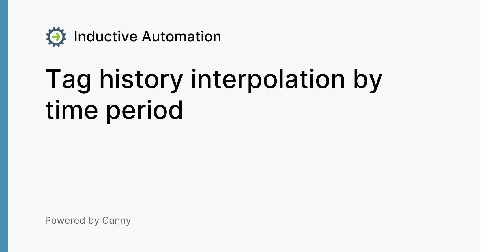 Tag history interpolation by time period Voters Inductive Automation