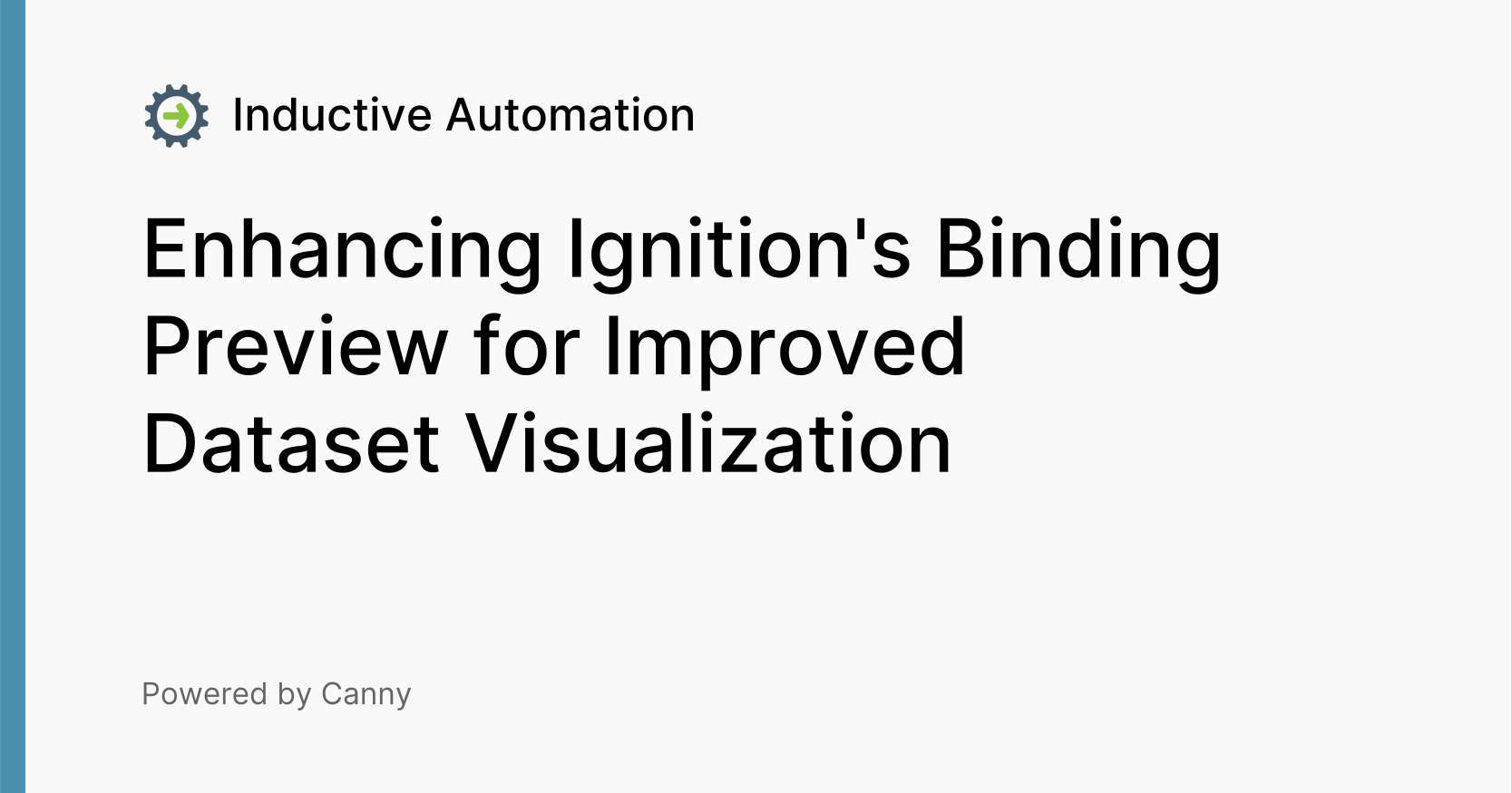 Enhancing Ignition's Binding Preview for Improved Dataset Visualization