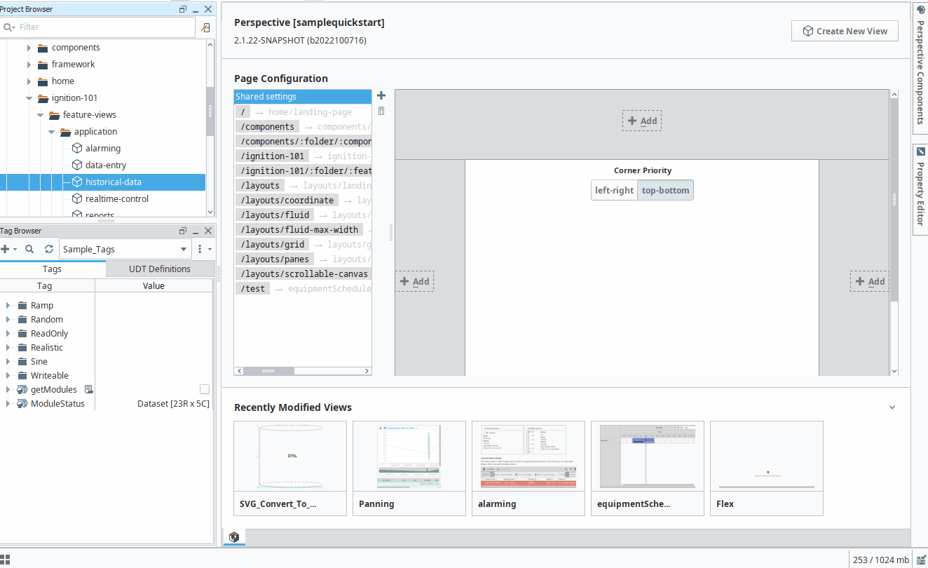 Ignition 8.1.22 New Configuration Explorer, Enhanced SVG Importer, and