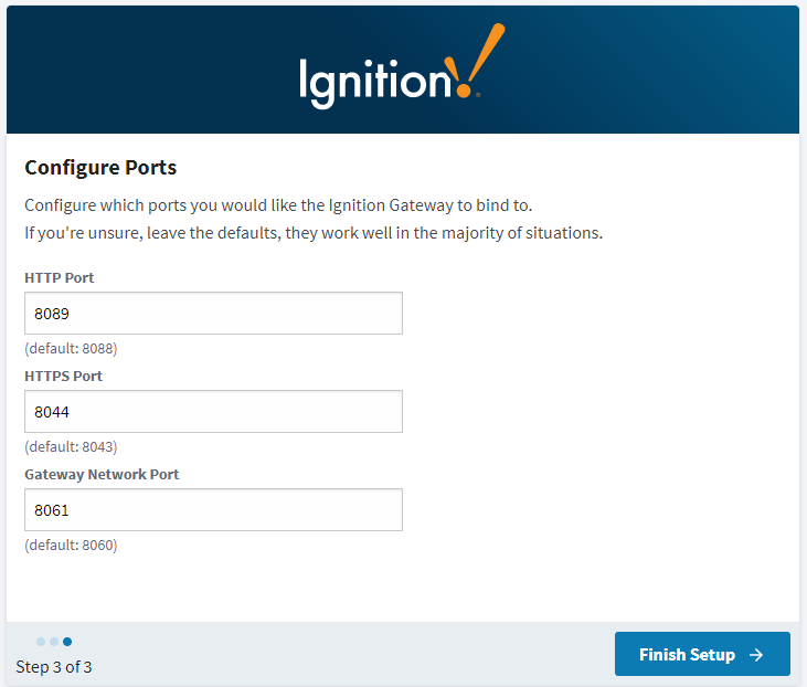 Ignition 8.1.1 Improvements to Commissioning, Gateway Interface