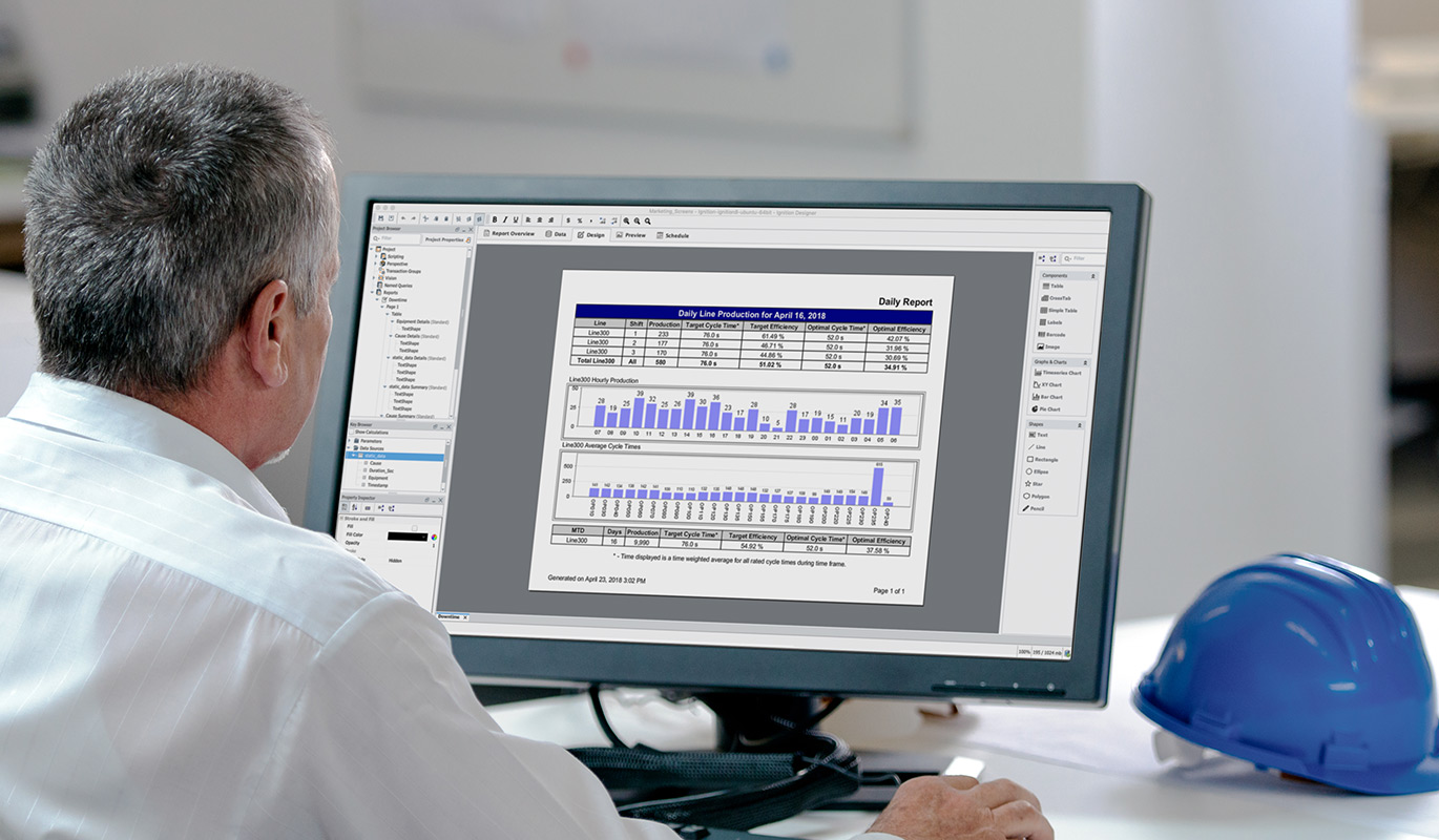 Build Powerful, Dynamic Industrial Reports Ignition Reporting Software