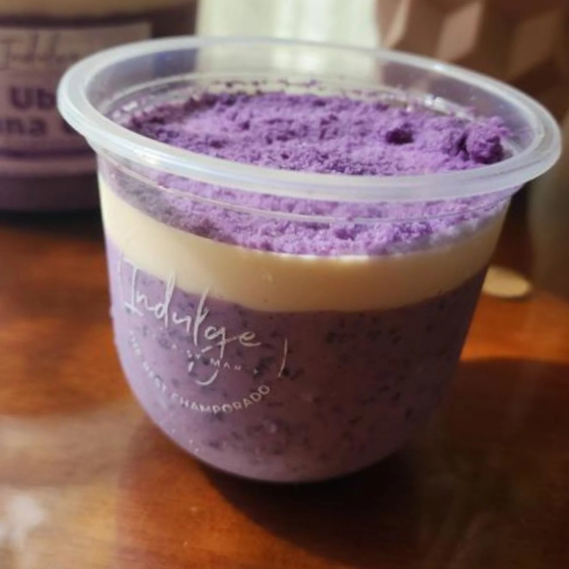 Ube Panna Cotta Solo Cup Indulge by Daisy Marie