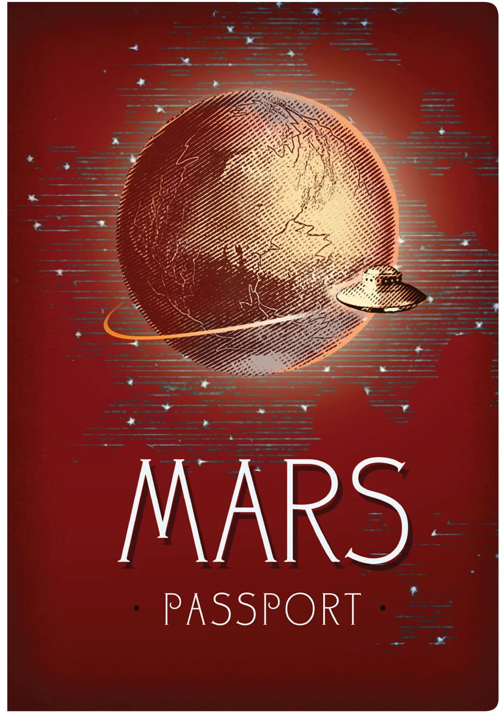 Passport to the Mars Notebook Indus Space Inc.