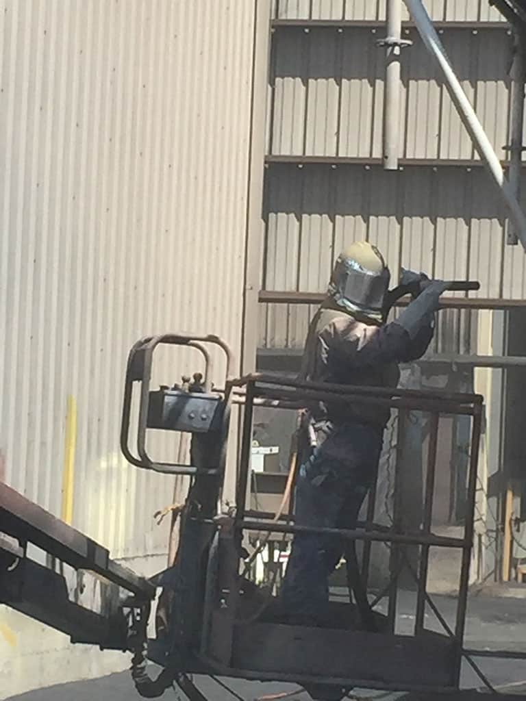 Sandblasting Industrial Performance