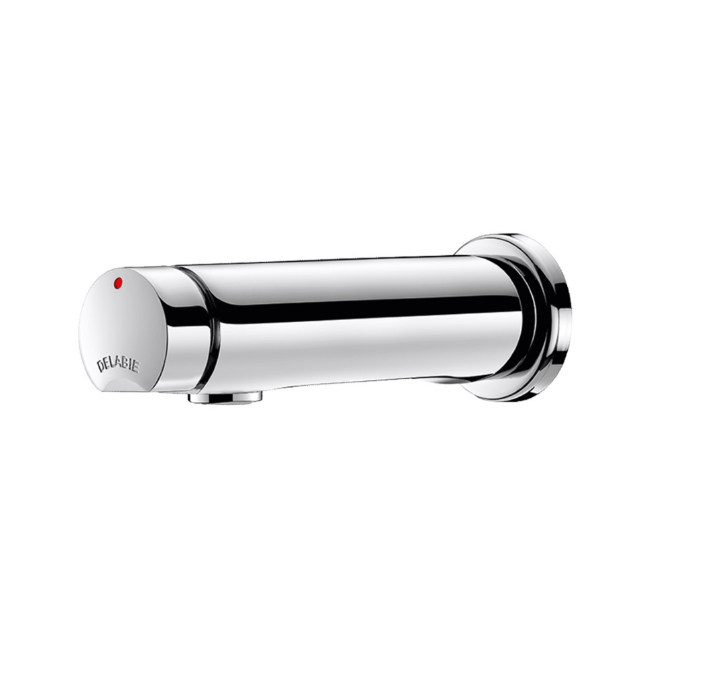 DELABIE TEMPOSOFT TIME FLOW BIB TAP PUSH BUTTON 7 SECONDS
