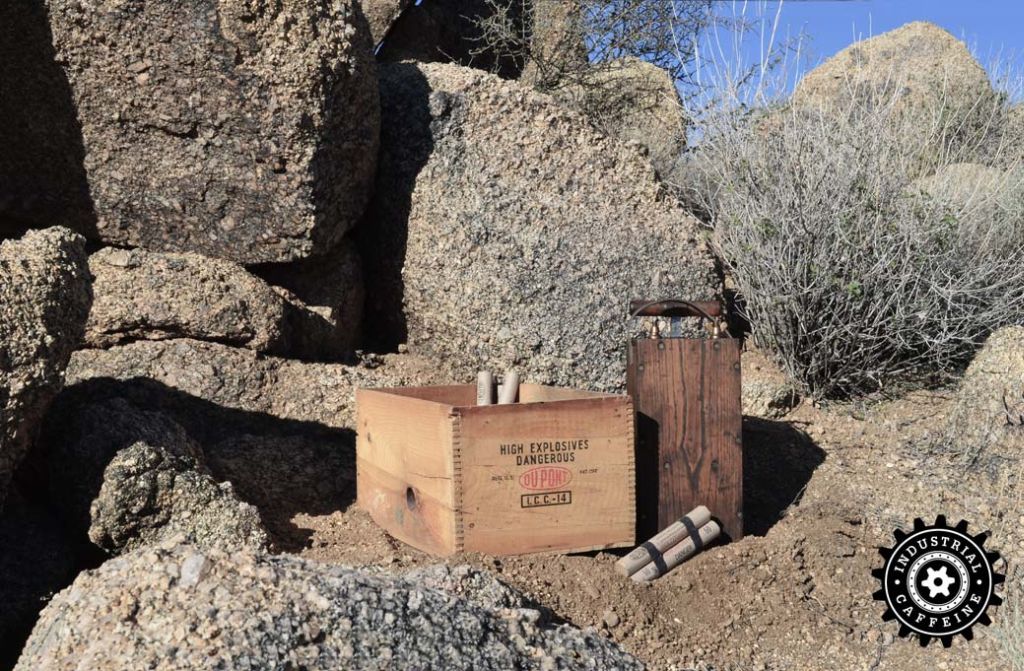 Explosive Decor Lion Blasting Machine Industrial Caffeine