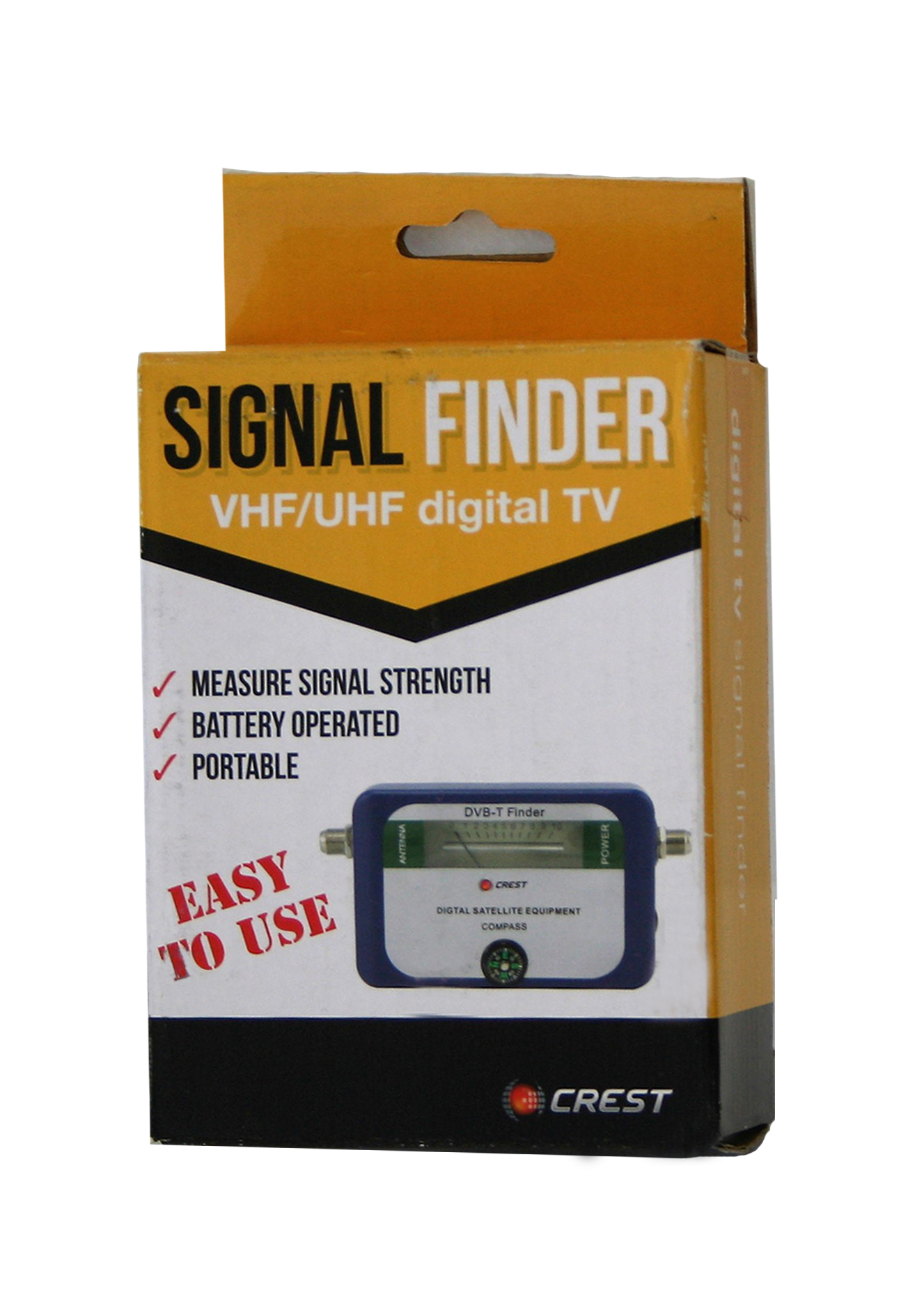 CREST DIGITAL TV SIGNAL FINDER Industrial Clearance