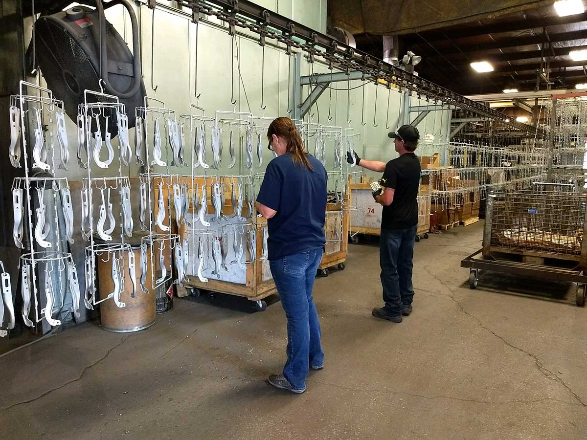 Industrial Coating Inc. Powder Coating Business Saginaw MI