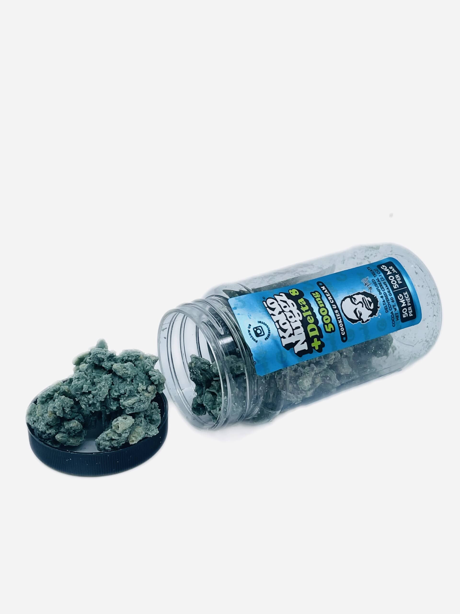 Koko Nuggz Fortified Delta 8 Edibles Cookies & Cream Industrial Hemp Farms