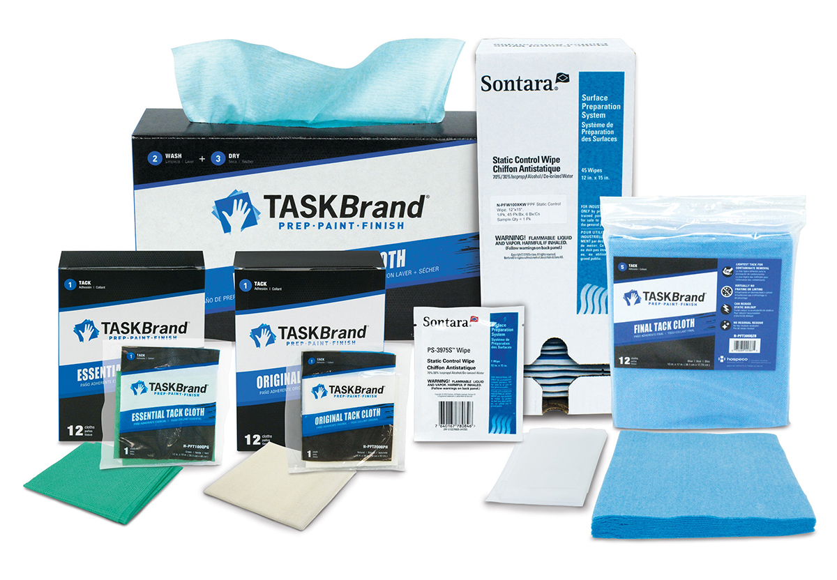 TaskBrand® PrepPaintFinish Wiping System A Complete FiveStep
