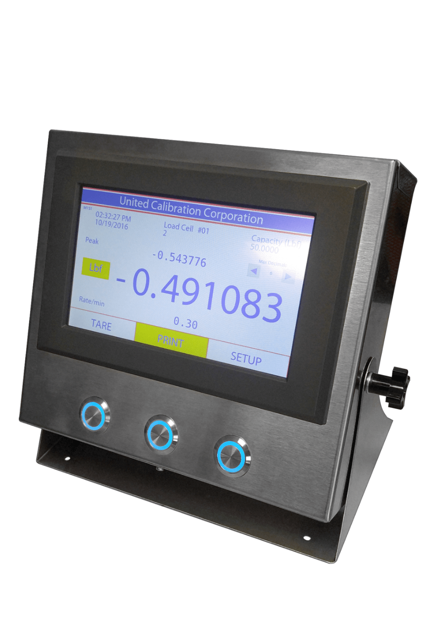 United Testing DIGI7000 Touch Force Meter Industrial Physics