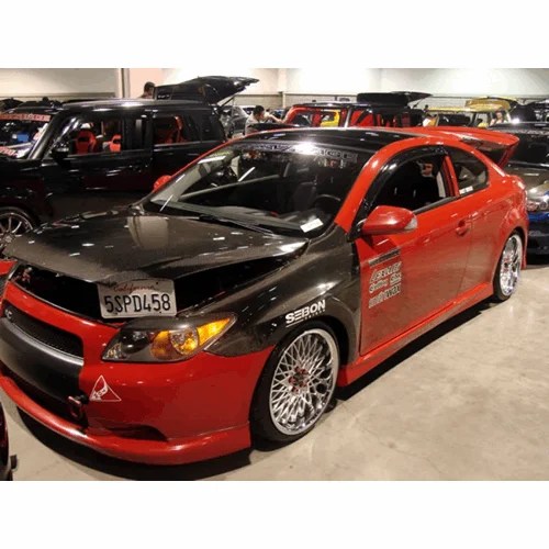 Seibon 0510 Scion tC WideStyle 10mm Wider Carbon Fiber Fenders Pair FF0506SCNTC