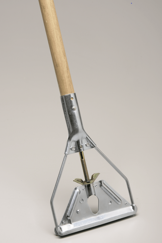 Wooden Handle Mop, Screw Type Sold by the case Industries of the