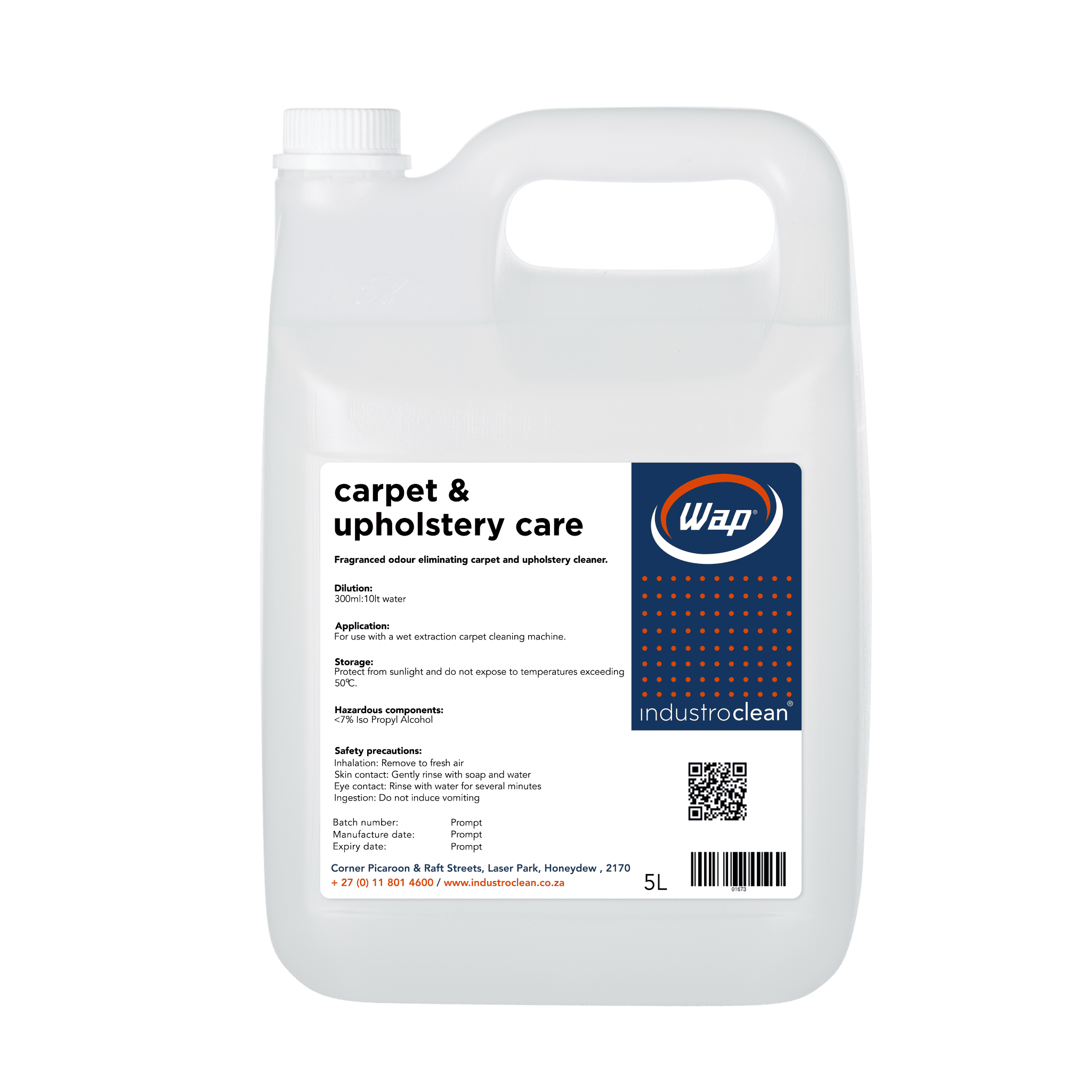 Carpet & Upholstery Care Industroclean