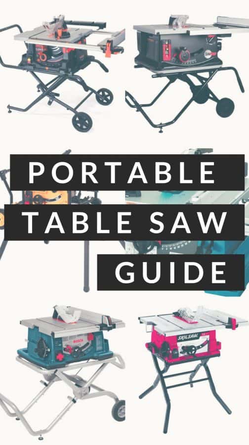 Best Portable Table Saw 2020 Comparison Guide Industry DIY