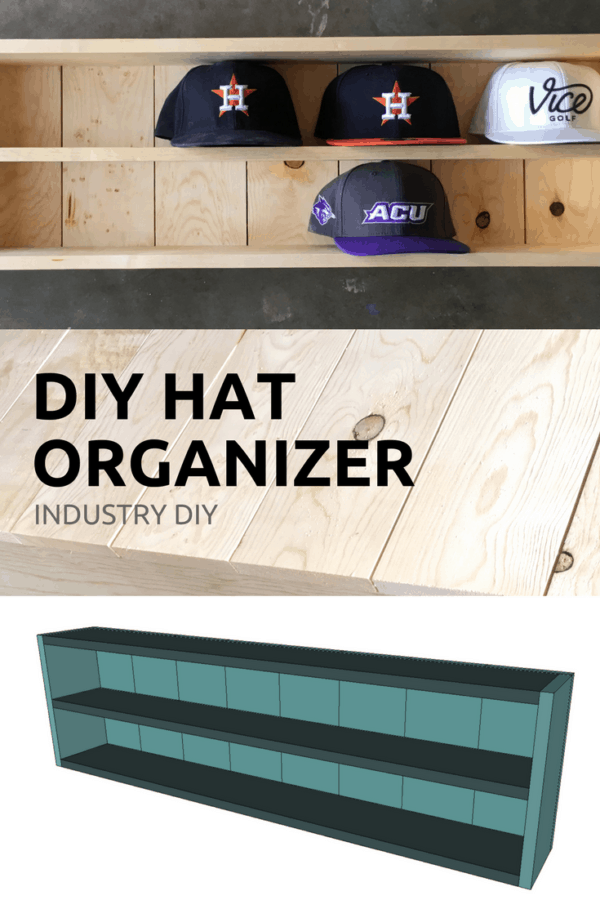 Baseball Hat Organizer Beginner DIY Project Industry DIY