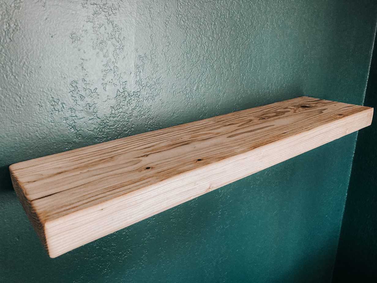 Easy 2x4 Floating Shelf DIY Project Industry DIY