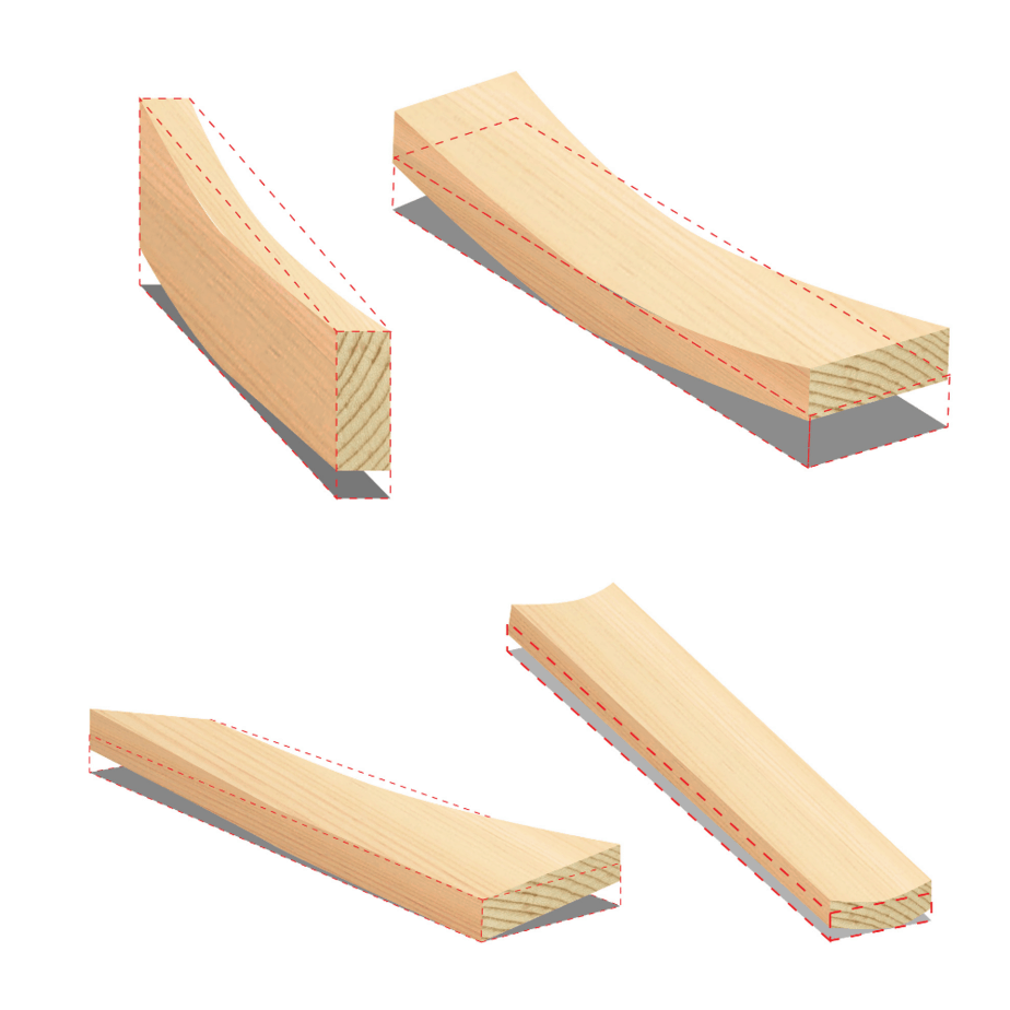 How To Straighten A Warped Wood 2x4 Board Industry DIY