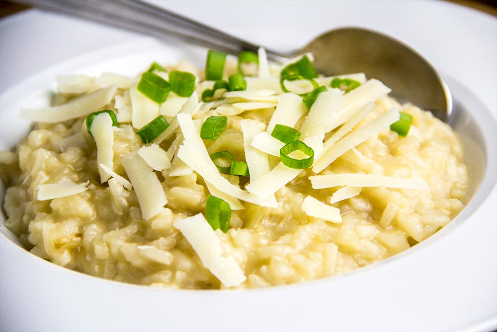 Easy Risotto with Parmesan Cheese Recipe