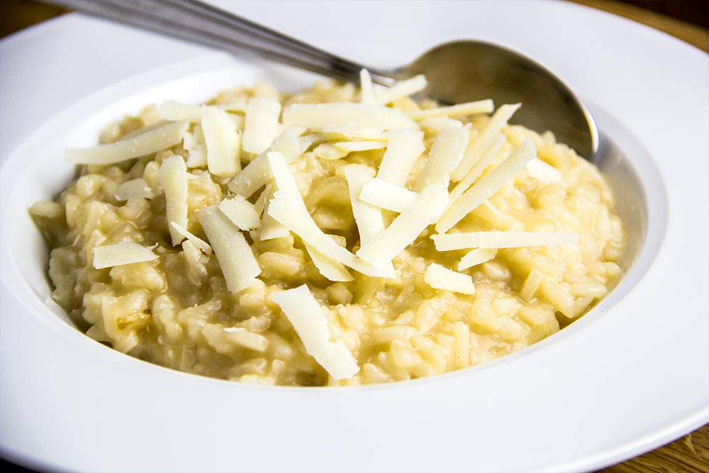Easy Risotto with Parmesan Cheese Recipe