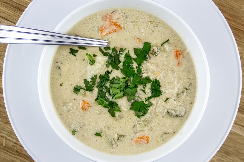 Creamy Coconut Clam Chowder Recipe