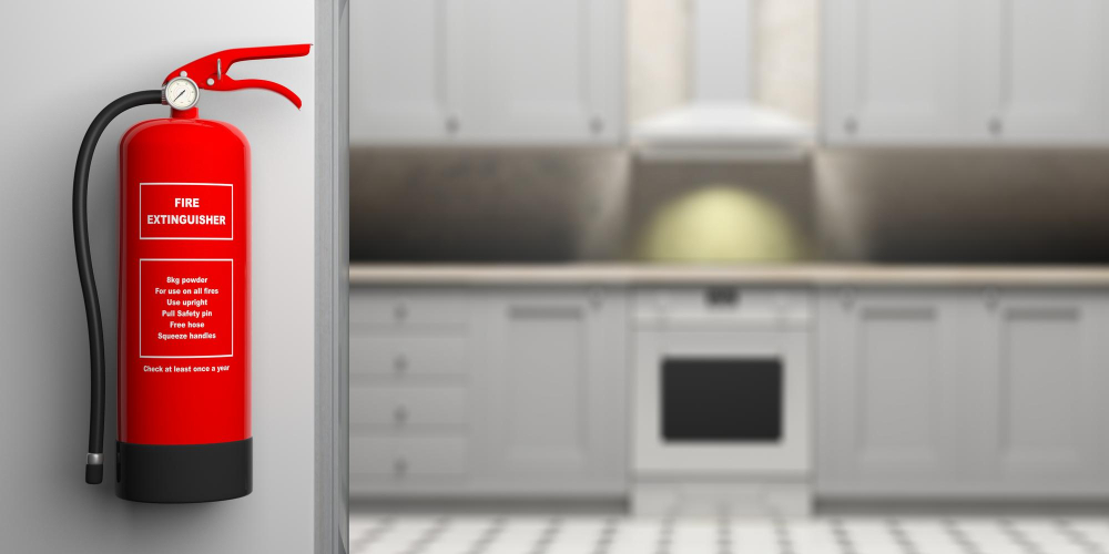 Optimal Fire Extinguisher Placement in Your Kitchen A Guide