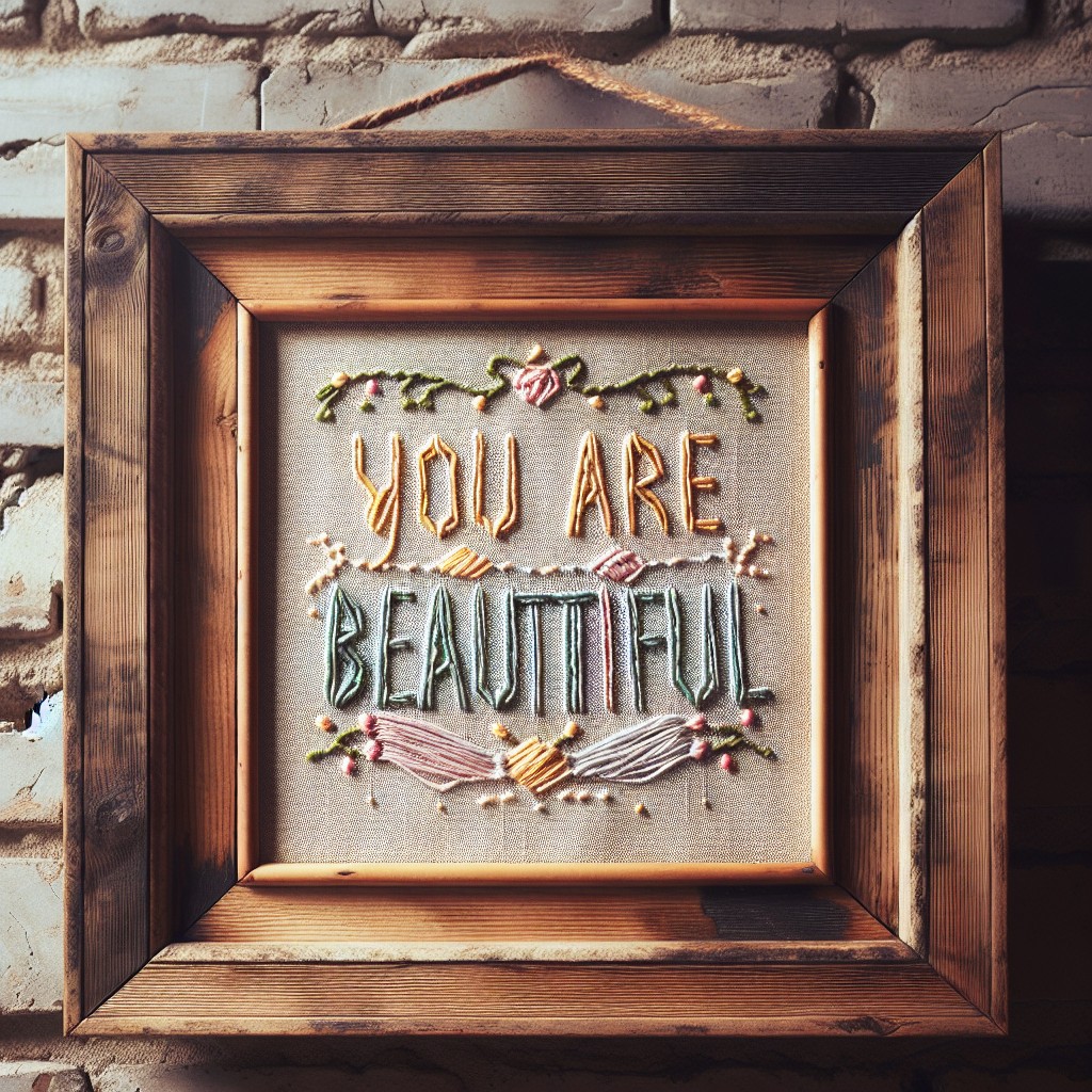 20 You Are Beautiful Wall Art Ideas for a Magnificent Home Transformation