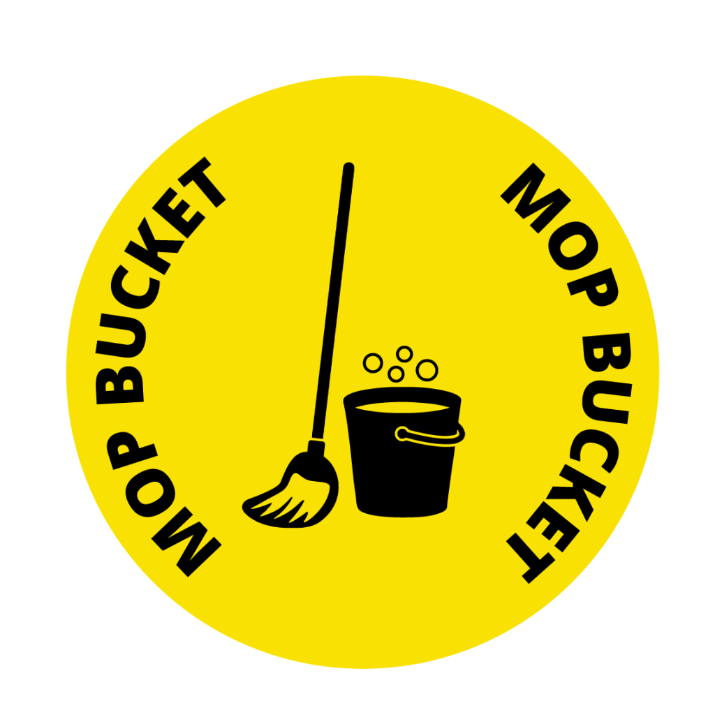 Mop Bucket Floor Mark Industry Visuals
