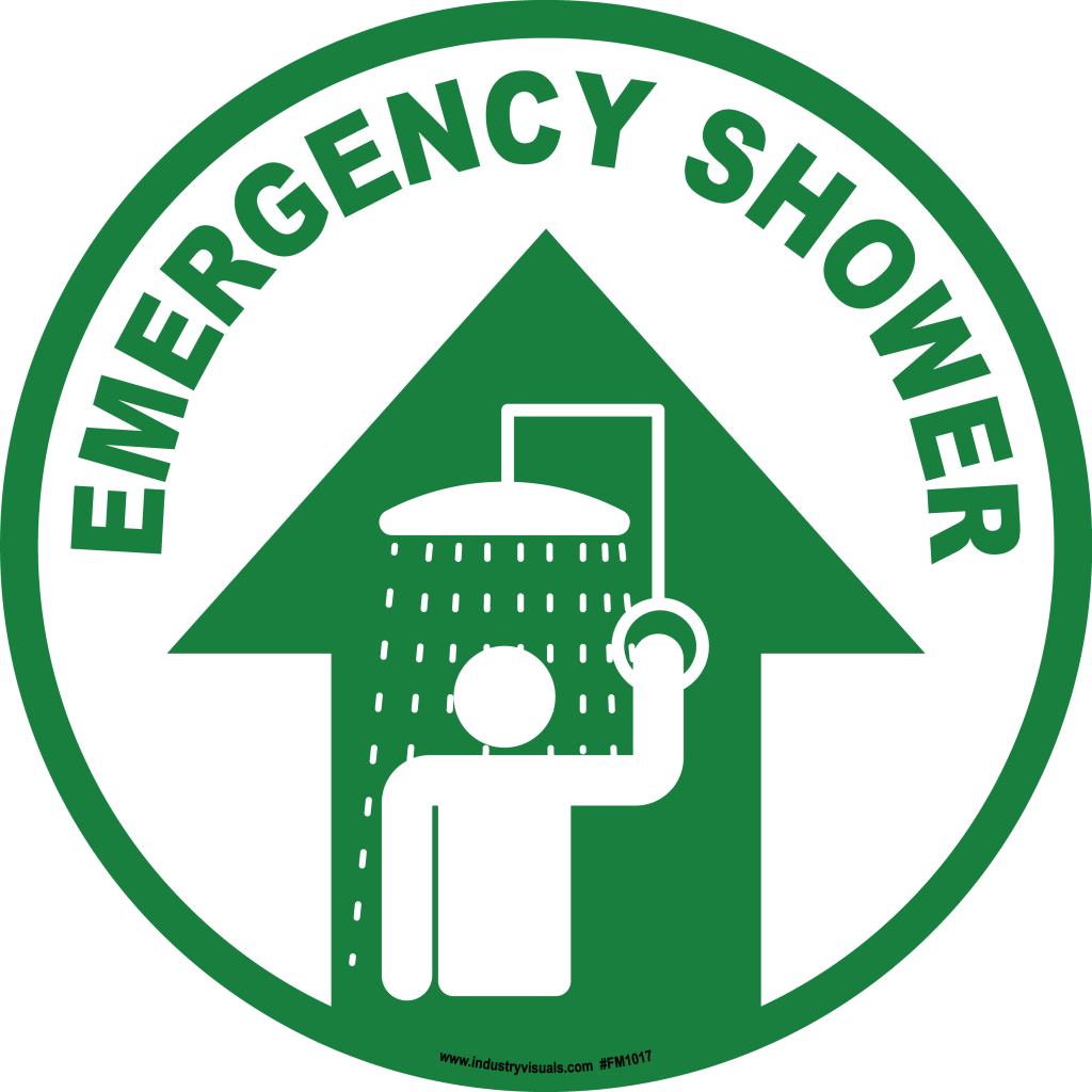 Emergency Shower Location Industry Visuals