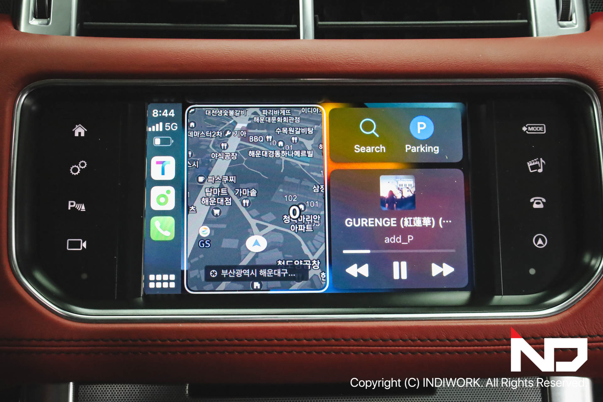 New Product “SCBLR_jaguar” Apple CarPlay for 2016 Range Rover Sports