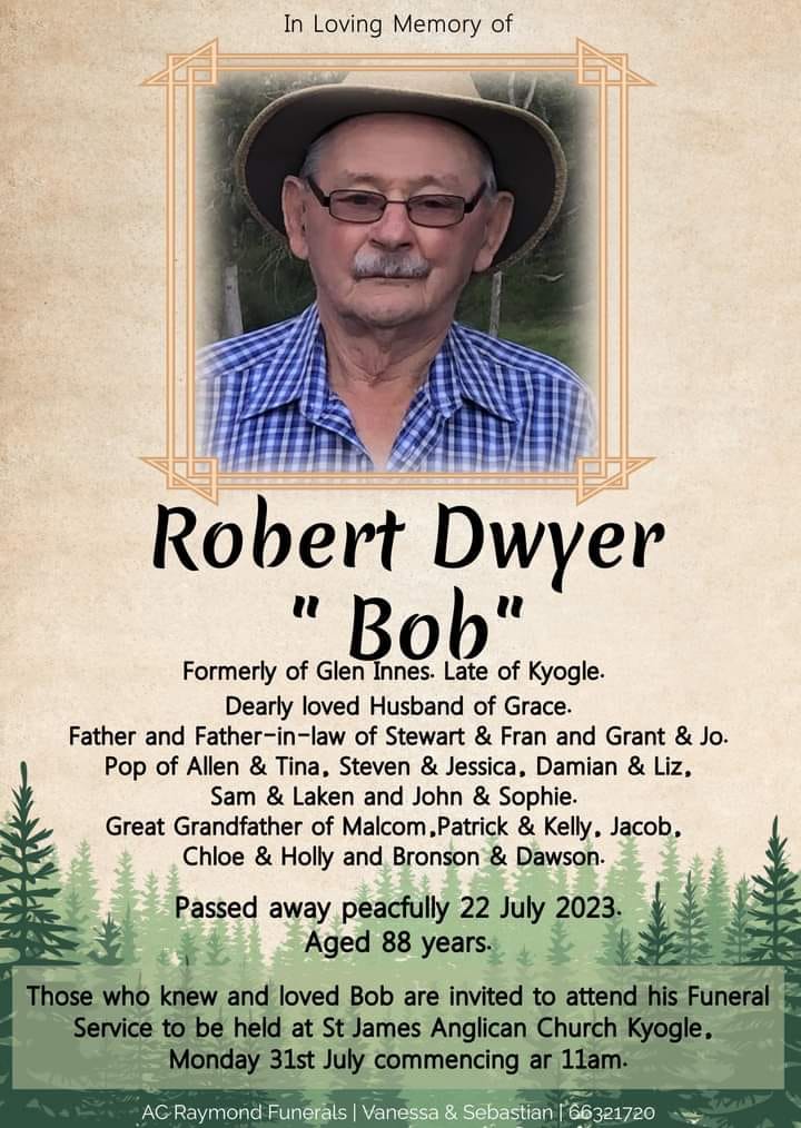 FUNERALS Richmond Valley and Kyogle news