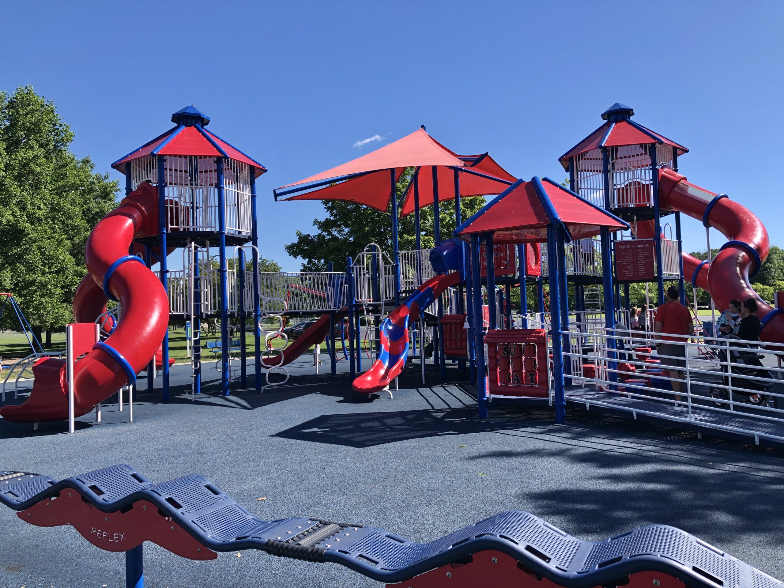 Hummel Park Playgrounds and Splash Pad Indy's Child