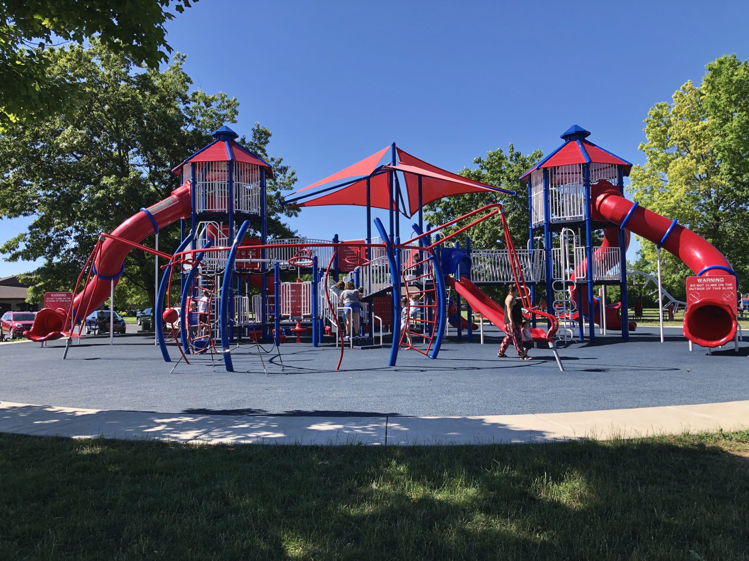 Hummel Park Playgrounds and Splash Pad Indy's Child