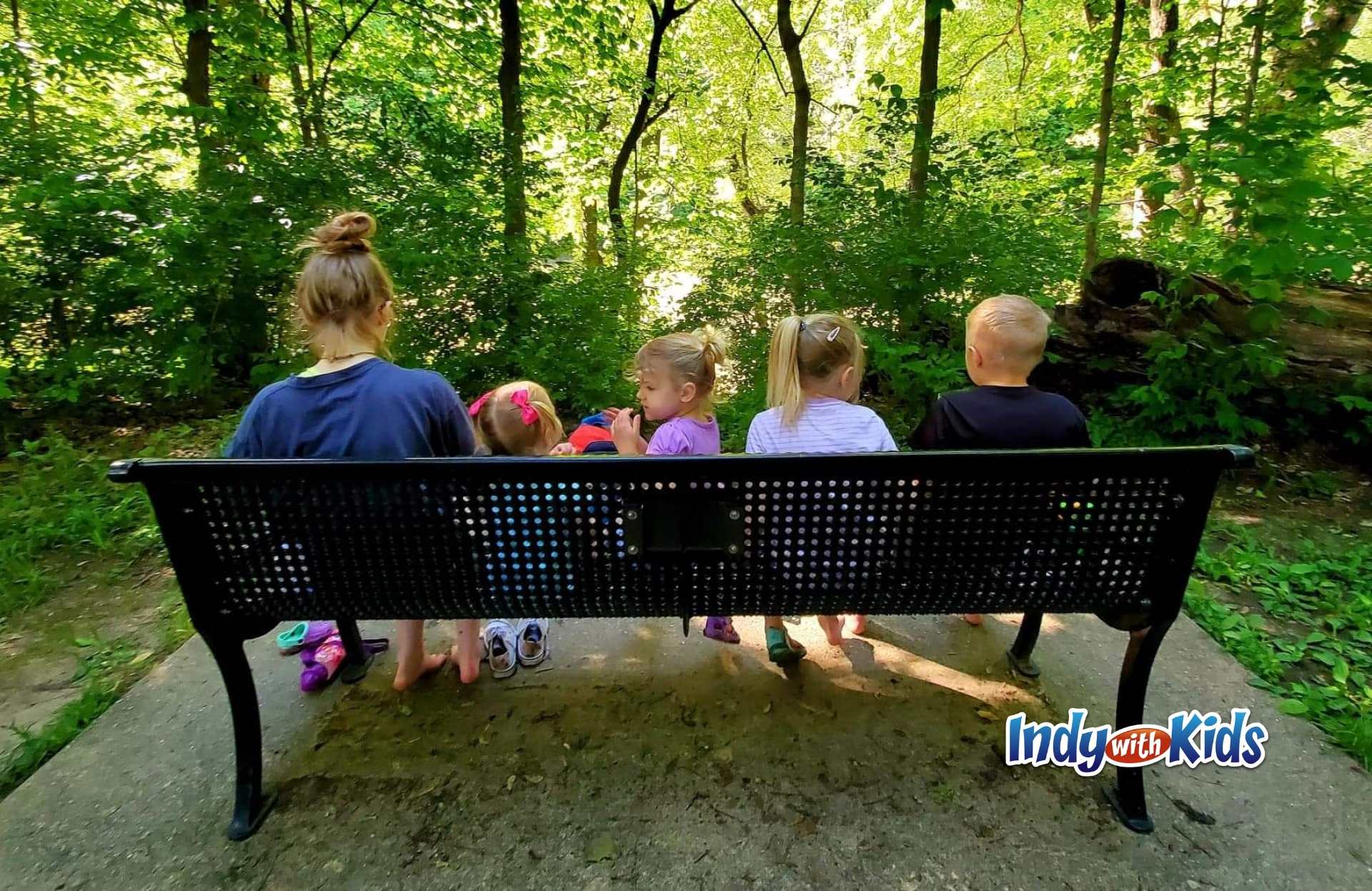 Potter's Bridge Park in Noblesville Indy with Kids