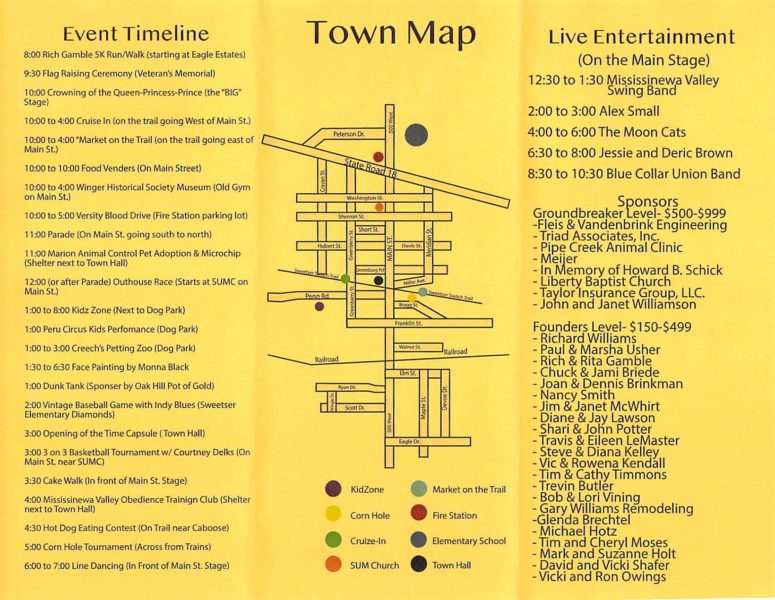 Sweetser Sesquicentennial Celebration Indy with Kids