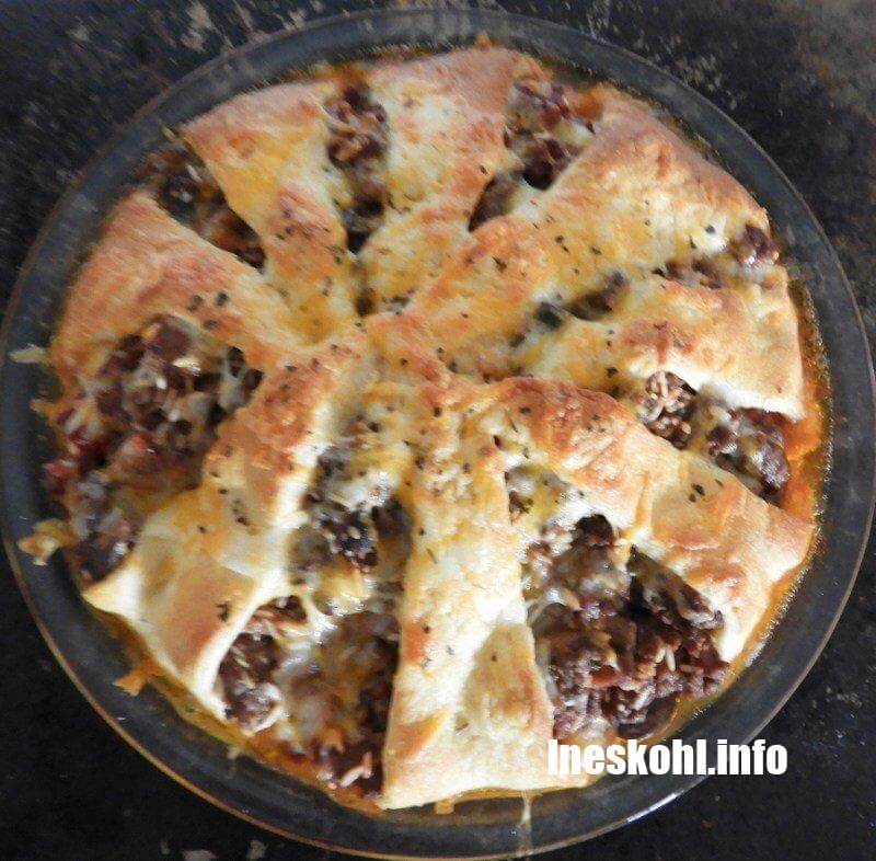 Italian Crescent Casserole InesKohl Kitchen