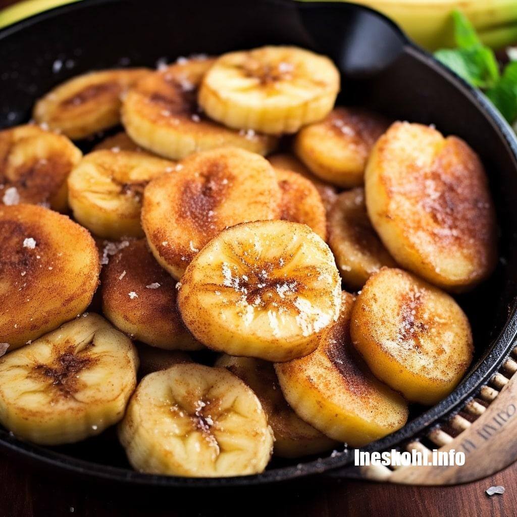 Pan Fried Bananas InesKohl Kitchen