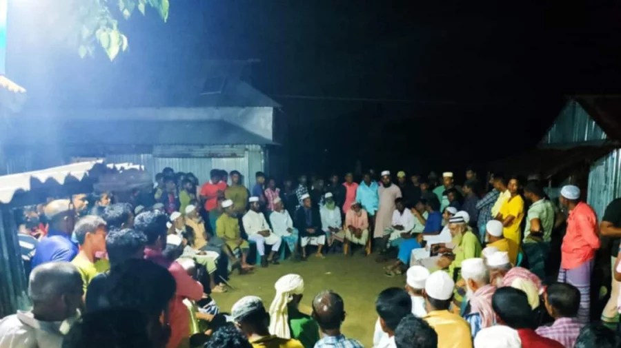 তাহিরপুরে চিকসা গ্রামে গান-বাজনা নিষিদ্ধ ঘোষণা