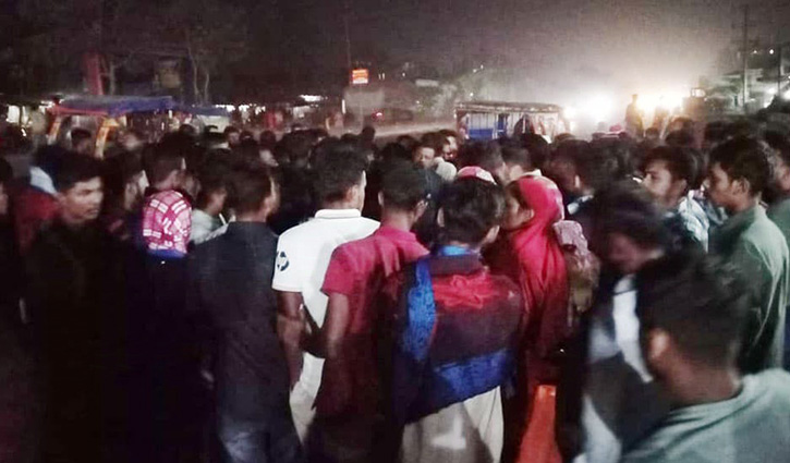 গাজীপুরে বাসচাপায় গেল নারী শ্রমিকের প্রাণ
