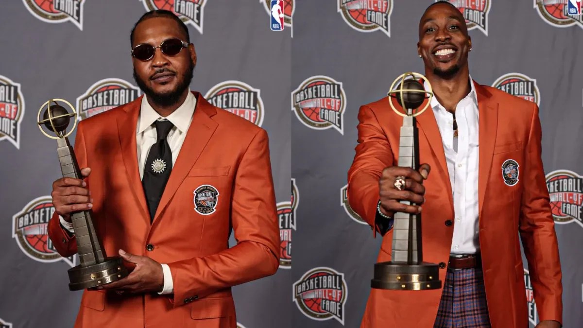 Carmelo Anthony’s Emotional Hall of Fame Induction