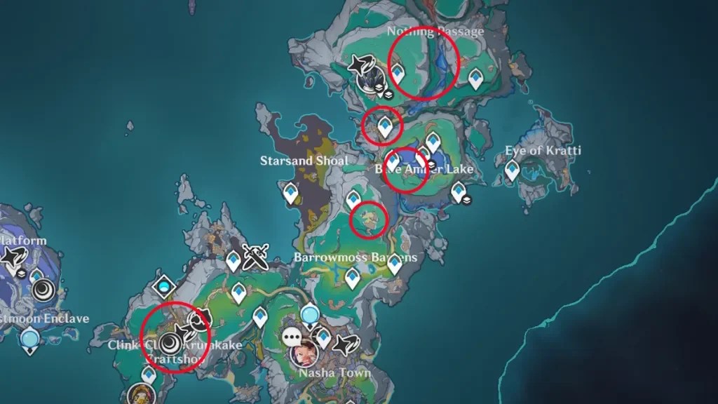 How to Find Genshin Impact’s Frostlamp Flower Farm Route