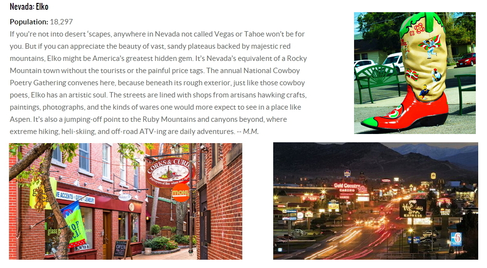 Visitor Info Inez's D&D Elko Nevada