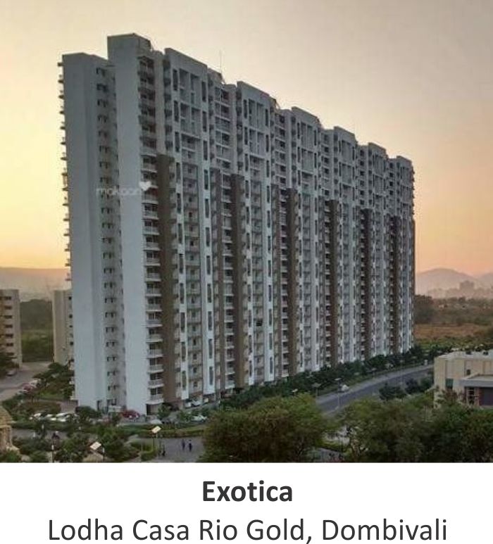 Exotica Lodha Casa Rio Gold Dombivali infibuilt