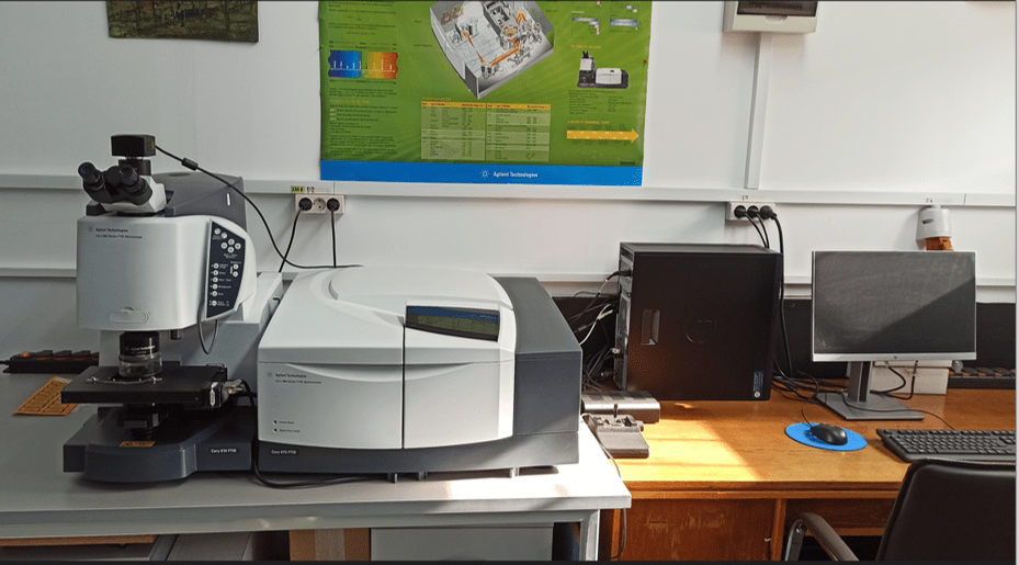 NIMP Agilent Cary 600 series FTIR spectromicroscope NIMP