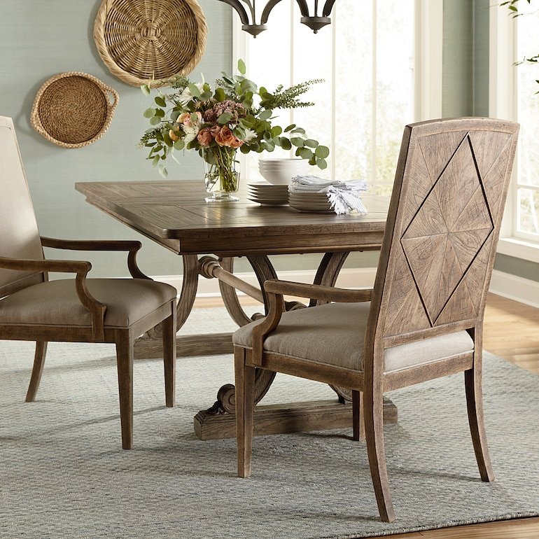 Woodridge Upholstered Back Arm Chair Infinger Furniture Charleston