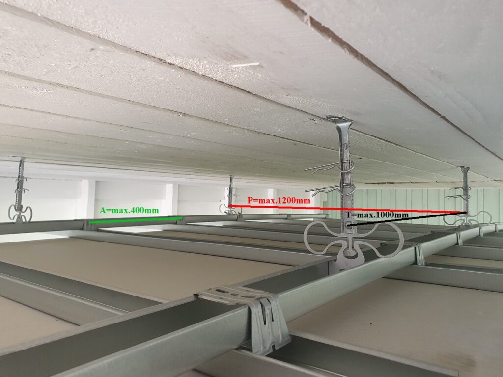 How to calculate suspended ceiling? InfiniSpring