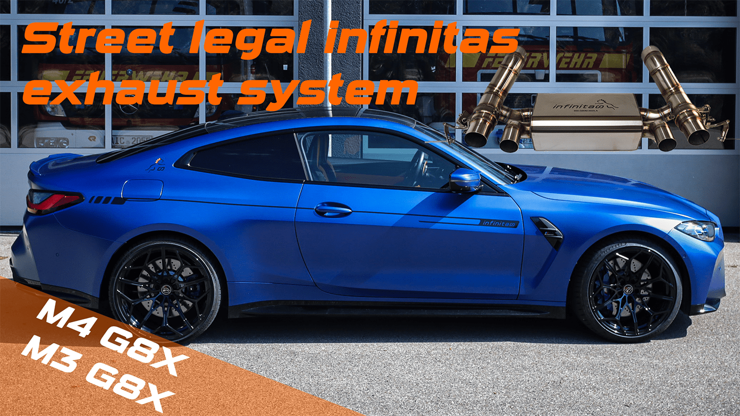 Street legal exhaust for M4 G82/G83 & M3 G80/G81 infinitas