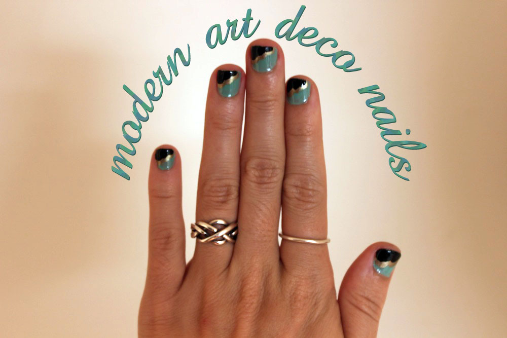 Modern Art Deco Nails infinite