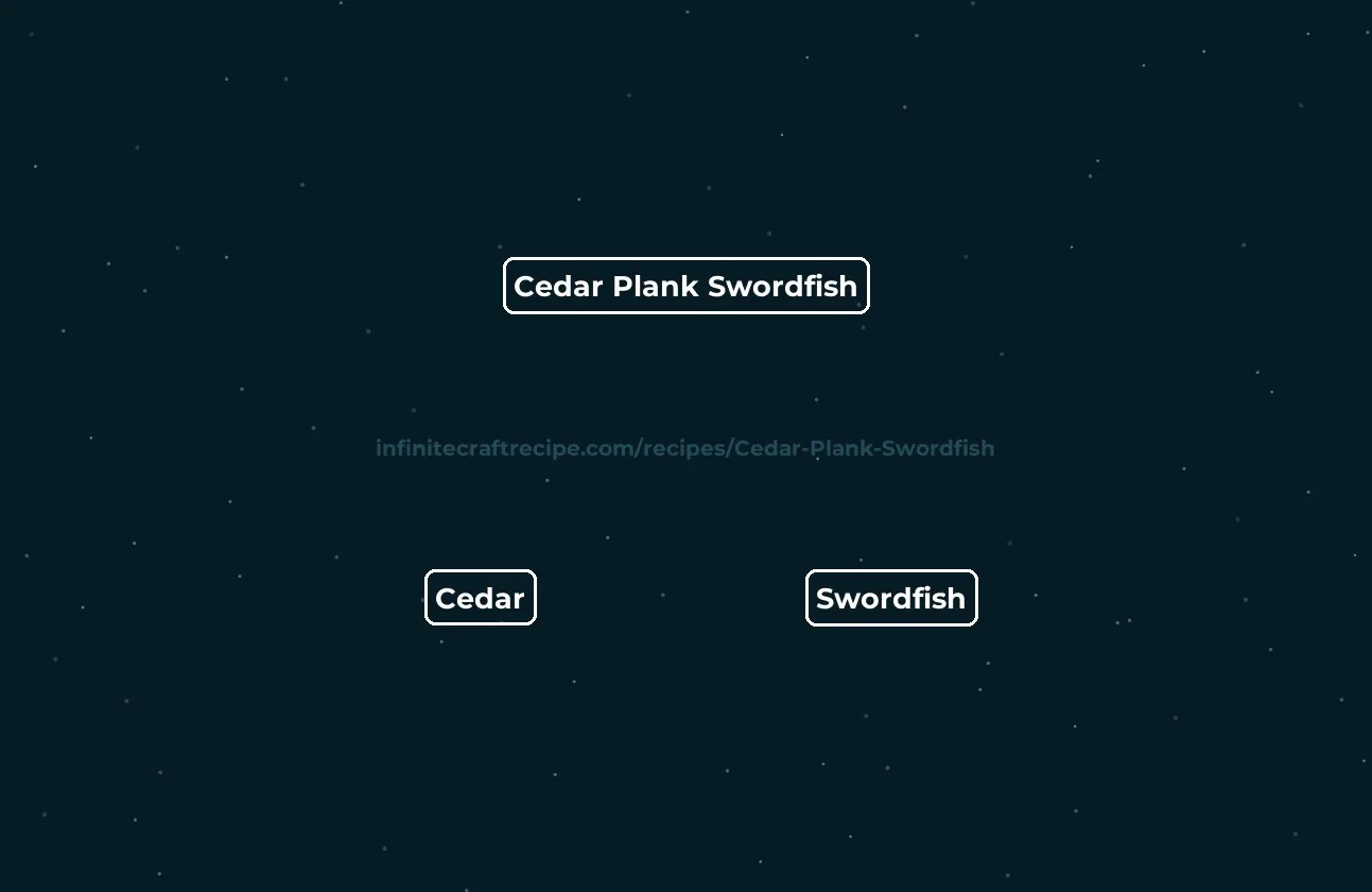 🐟🌲🗡️ Cedar Plank Swordfish recipe How to make Cedar Plank Swordfish