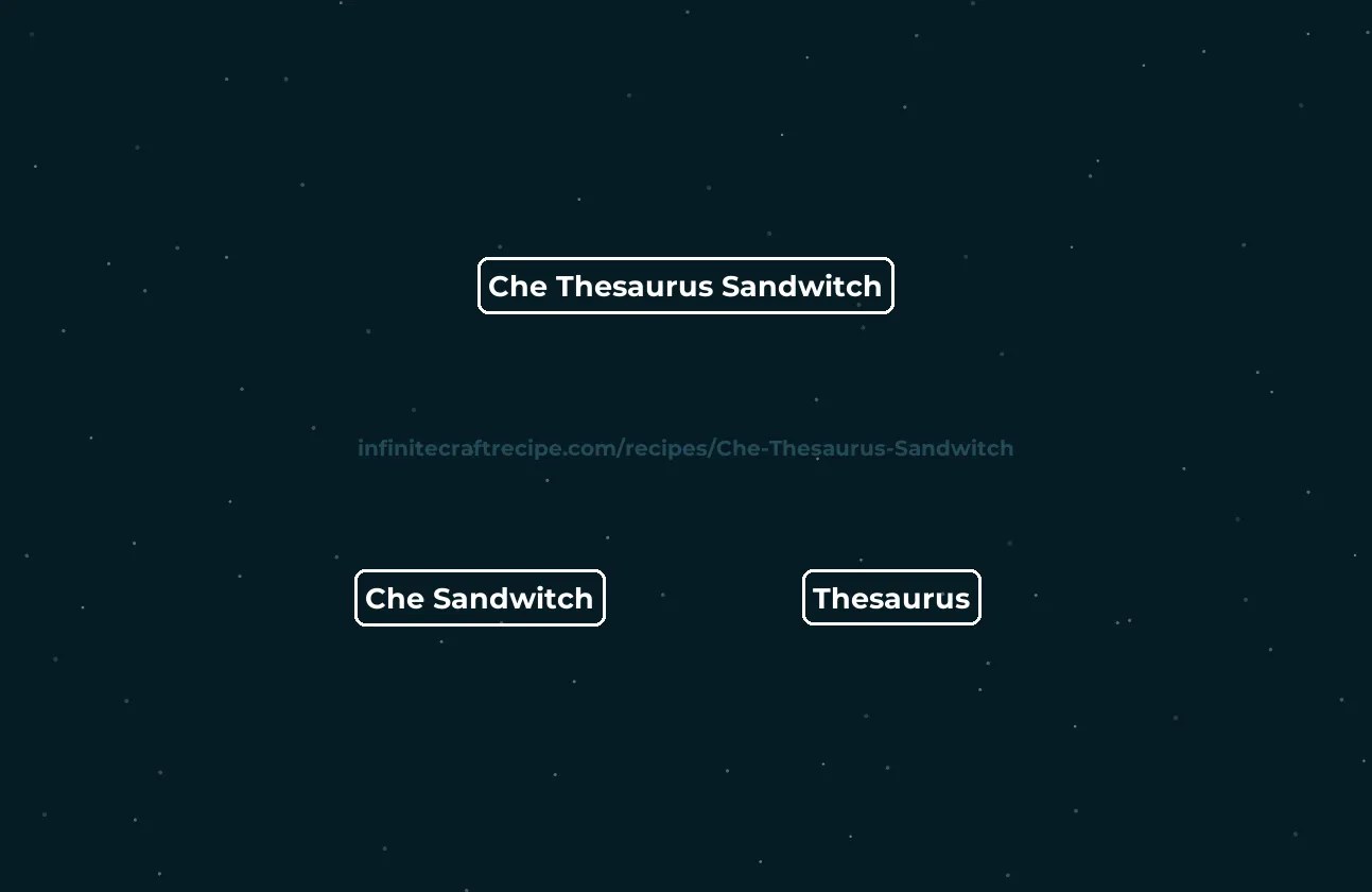 🥪 Che Thesaurus Sandwitch recipe How to make Che Thesaurus Sandwitch